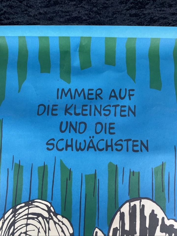 Vintage Poster Filmplakat Filmposter Snoopy Peanuts Schulz Film 70er Rarität - Bild 2 von 4