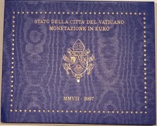 Kursm&uuml;nzensatz Vatikan Anno - 2007 (FDC)