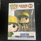 Funko Pop! Television Stranger Things #804 Dustin In Box (box with mild damage)
