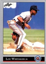 1992 Leaf #391 Lou Whitaker