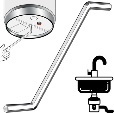 Garbage Disposal Wrench, Garbage Disposal Allen Wrench Tool Compatible with Insi