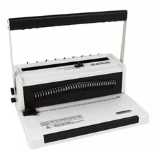 W20A Full-Extraction Blade Wire-O Binding Machine 34-Hole Loose-Leaf 