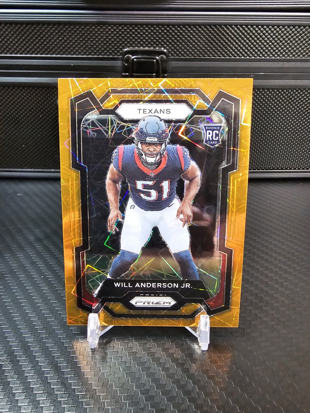 2023 Panini Prizm - Rookies Lazer Prizm #342 Will Anderson (RC)