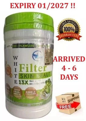 Phyto Filter White Skin Beauty 13X Collagen Whitening Powder By DSM Express Ship