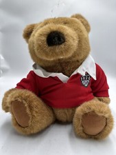 Vintage Lands' End Gund Rugby Brownie Muldoon Teddy Bear 1995