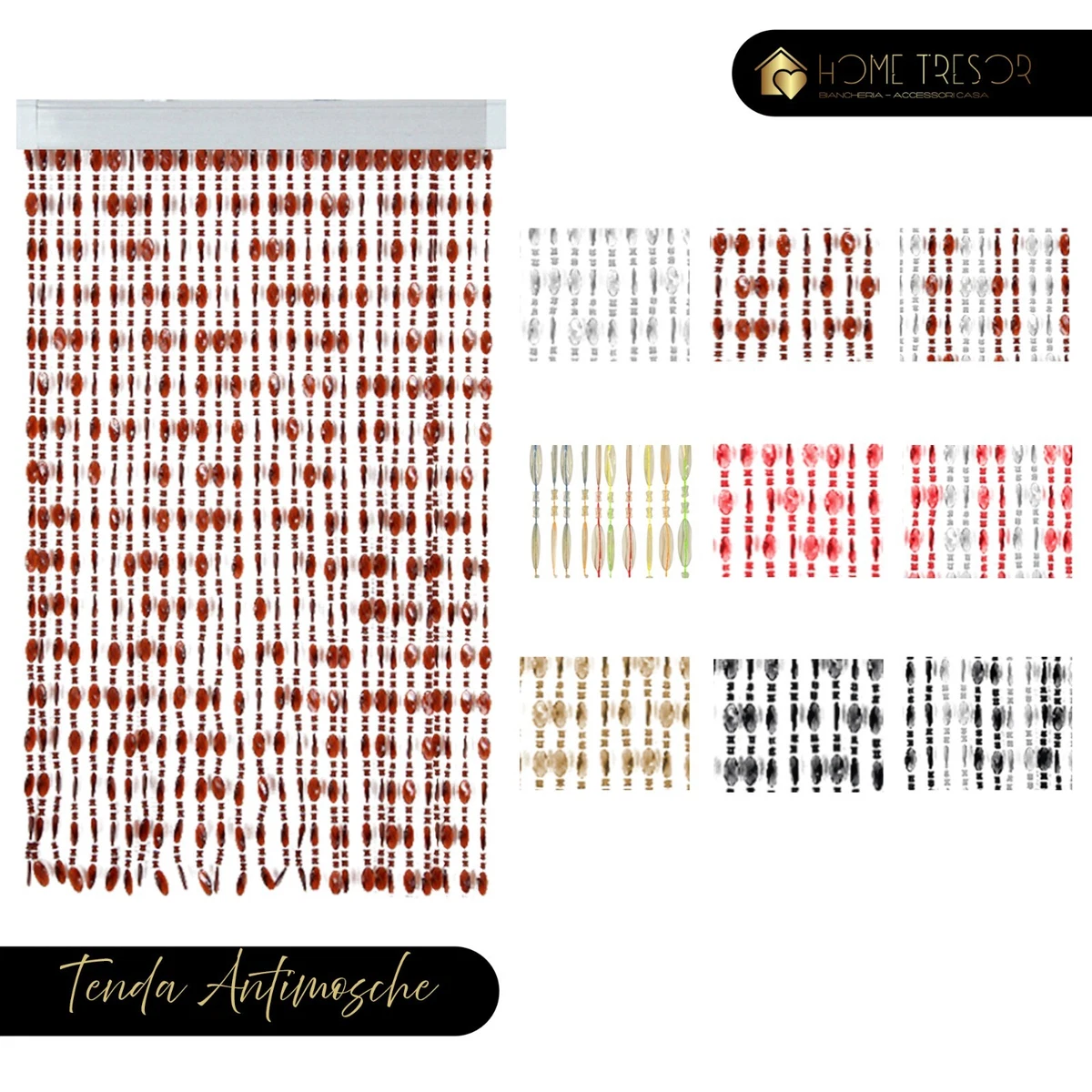 Plastica tende antimosche per porte esterne