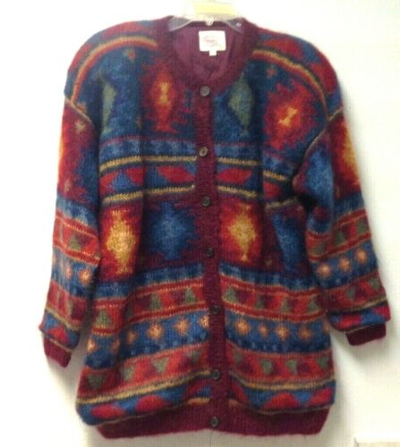 Vintage mohair cardigan long - Gem