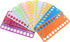 10Pieces Cross Stitch Thread Holder Storage Tool Embroidery Floss Organizer Need