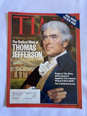 2004 July 5 Time Magazine The Rivalry Between Jefferson And Hamilton (MH385)