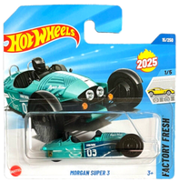 Hot Wheels Morgan Super 3 Factory Fresh 1/5 '25 15/250 1:64 Modellauto Spielzeug