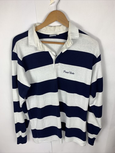 VTG Penn State Rugby Shirt Blue/White 