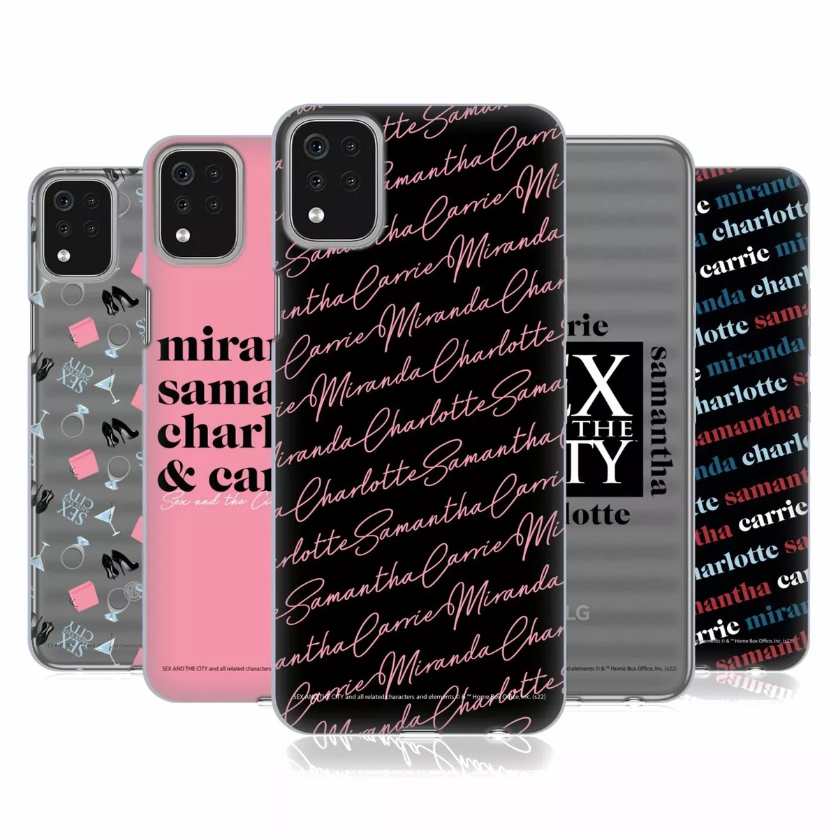 OFFICIAL SEX AND THE CITY GRAPHICS SOFT GEL CASE FOR LG PHONES 1 eBay pic