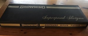 BROWNING SUPERPOSED SHOTGUN 12 Light FACTORY BOX 28” BELGIUM