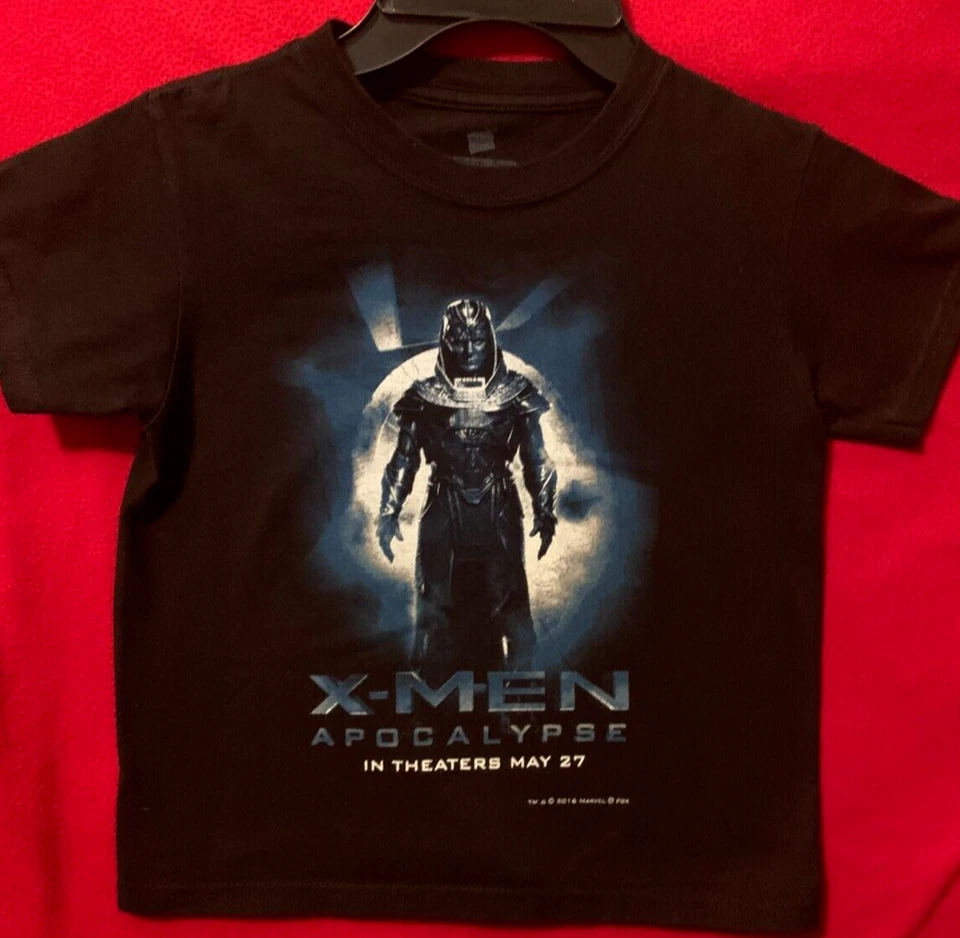 Camiseta Hanes, X-Men Apocalipsis Película Promo Juvenil Talla S (6-8) Foto 2 de 4