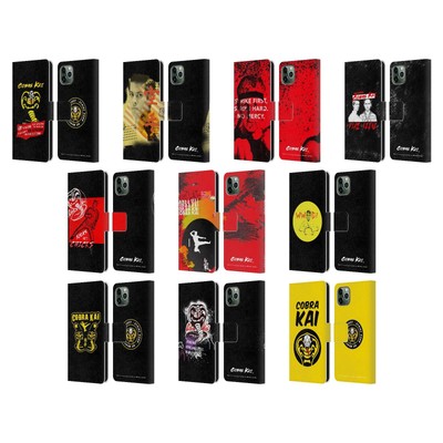 OFFIZIELLE COBRA KAI VERFASSTE KUNST BRIEFTASCHE HUELLE FÜR APPLE iPHONE HANDYS