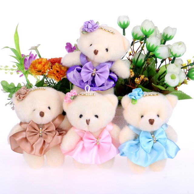 flower bouquet stuffed toys