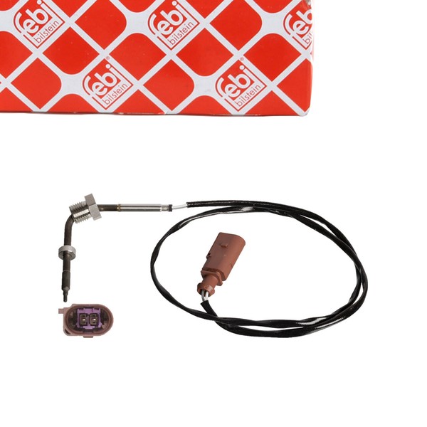 febi Abgastemperatursensor FüR VW Caddy III IV Caddy Alltrack Touran 1T 1.6 TDI-image