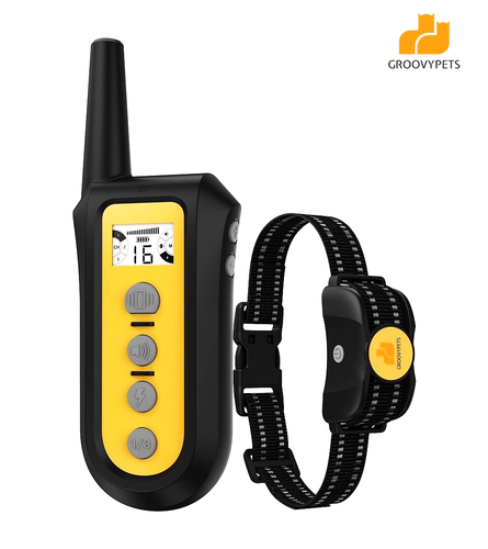 650 YD Remote Dog Training Shock Collar  Auto Anti Bark Collar for All Dog Size - Picture 1 of 11