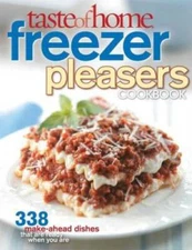 Taste of Home: Freezer Pleasers Cookbook - Paperback - VERY GOOD