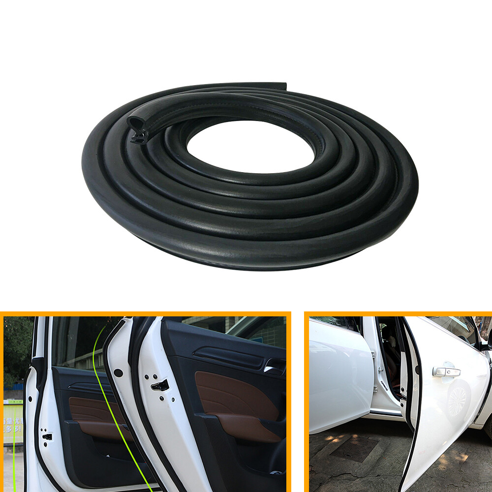 Car Door Seal Strips Rubber Edge Sealing Trim Weatherstrip Soundproof U Shape