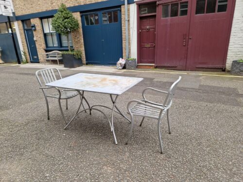 Conran Shop / Emu Garden Table and 2 no. Chairs / Made in Italy / RRP c£500+!!