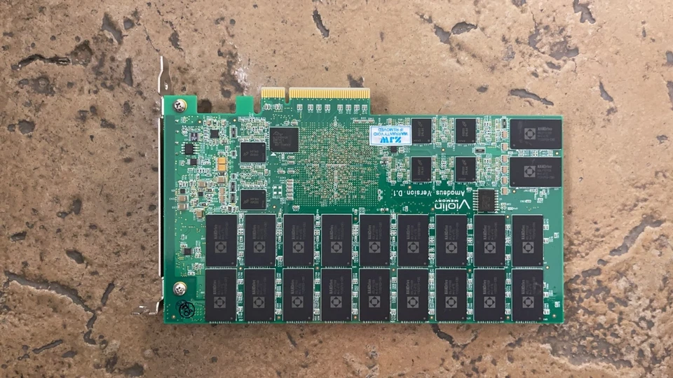 Violin Memory NAND Flash-based PCIe SSD card 320GB enterprise level flash storag - Image 2 of 2