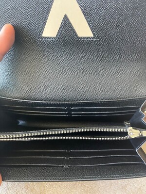 louis vuitton twist wallet in black Epi leather | eBay