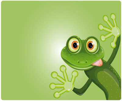Mousepad Textil Frosch Motiv Nr. 4 Mauspad