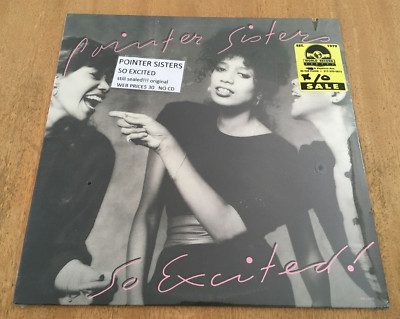 Pointer Sisters - So Excited Vinyl LP 1982 Planet Records BXLI-4355 SEALED