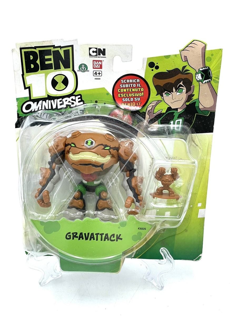 BEN 10 OMNIVERSE GRAVATTACK ACTION FIGURE! INCH 10 CM