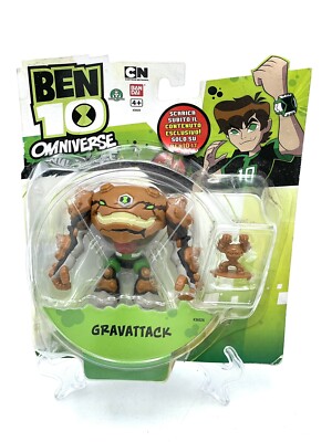 BEN 10 OMNIVERSE GRAVATTACK ACTION FIGURE! INCH 10 CM