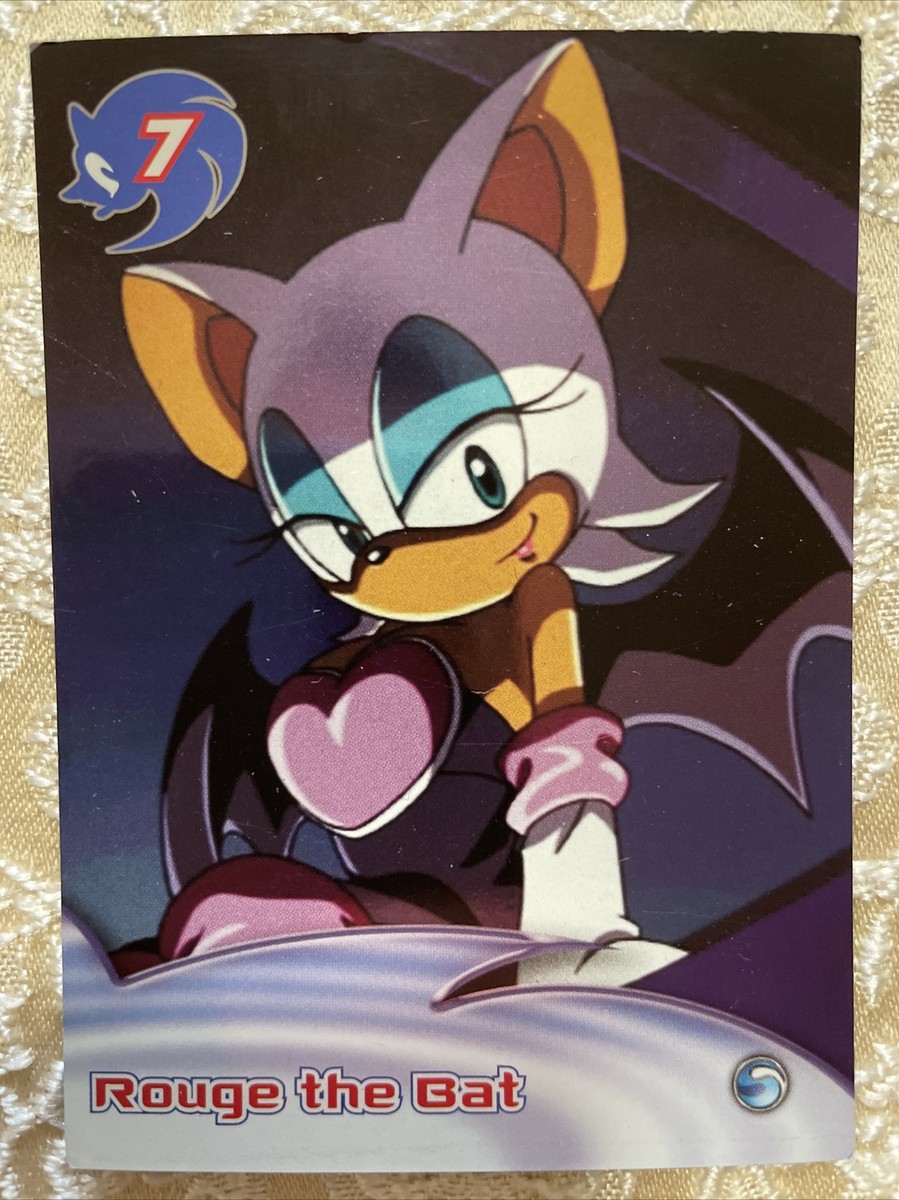 2004 Sonic X Holo Rouge The BAT Foil Tcg Topps Sega | eBay