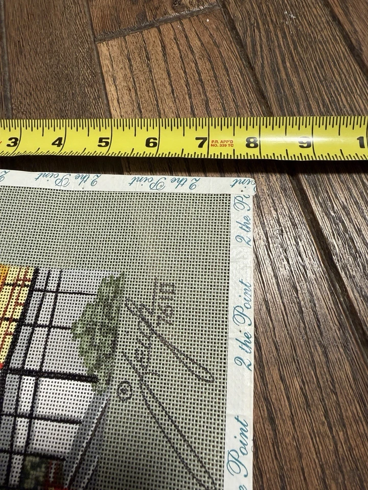 Leigh Designs Needlepoint Canvas Japanese Tea House 7610 Some Threads - Image 4 of 4