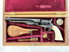 Vintage David Kucer 1/3 Scale Mini Replica Colt 1860 Army Cased with Accessories