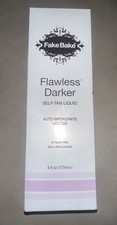 Self Tanning Liquid Flawless Darker by Fake Bake Luxurious and Fast-Drying