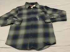 Arizona Jean Co Men's Indigo plaid Size Medium - NWT