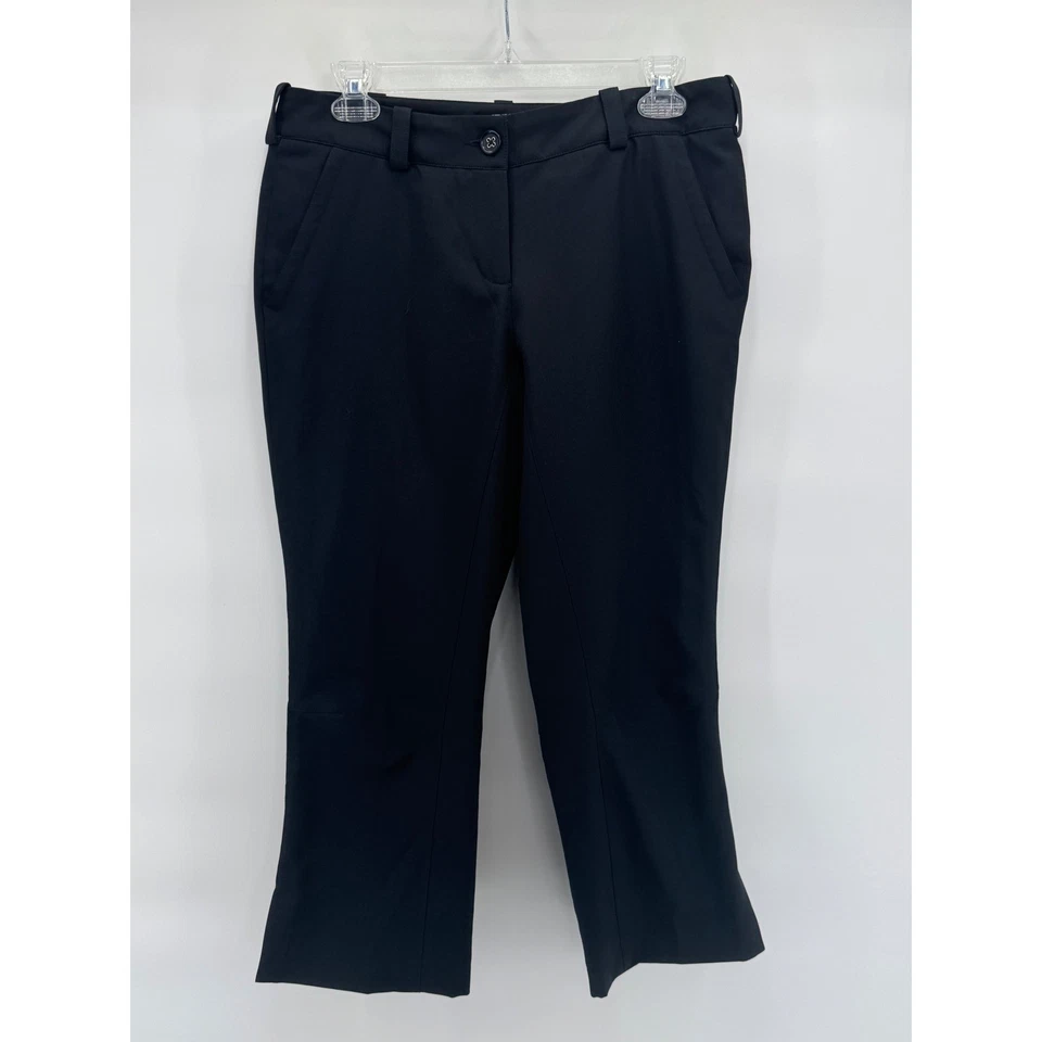 Pantalones de vestir recortados negros para mujer Nike Golf Tour Performance Dri-FIT Foto 2 de 4