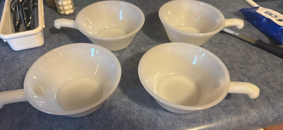 Fire King White Soup Bowl for sale | eBay