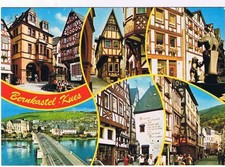Germany Postcard Bernkastel Kues Mosel Multi View