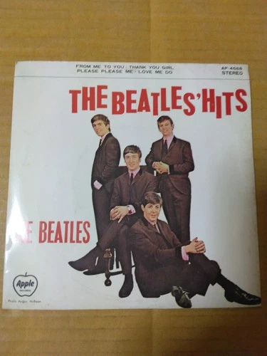 Japanese press Four-songs on 7"   THE BEATLES' HITS   THE BEATLES