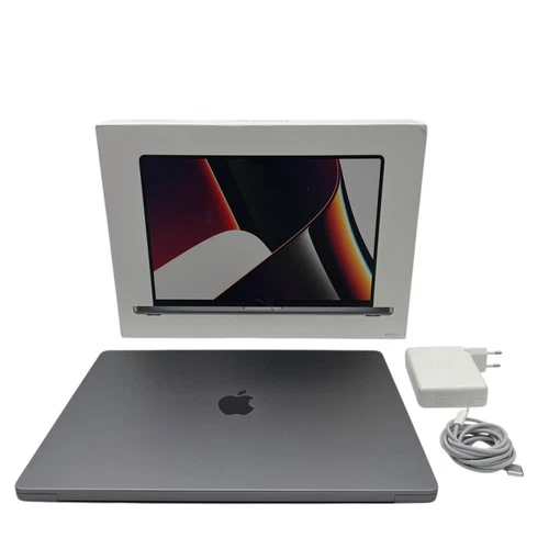 MacBook Pro 16" 2021 M1 Max 10-Core CPU 32-Core GPU 32GB 1TB QWERTZ Space Grau