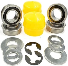 Switch Front Wheel Bushing to Bearing Conversion Kit fits D100 D105 D110 D120 D1