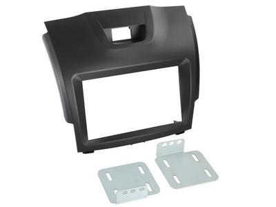 Radioblende Doppel DIN Autoradio für Chevrolet S10 Colorado Isuzu D-Max MU-X sch