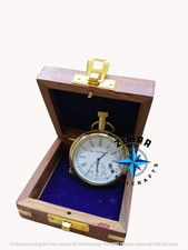 ZEHRA  vintage pocket Watch Collectible Antique Brass Pocket Watch Box GIFT