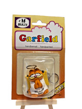 Comicland Bully Garfield Figur Halleluja Schlüsselanhänger OVP Blister VIntage