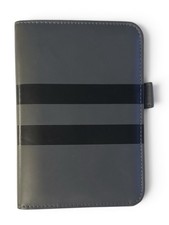 Franklin Covey Gray Black Pocket Faux Leather Open Binder Planner 6 Ring 2004
