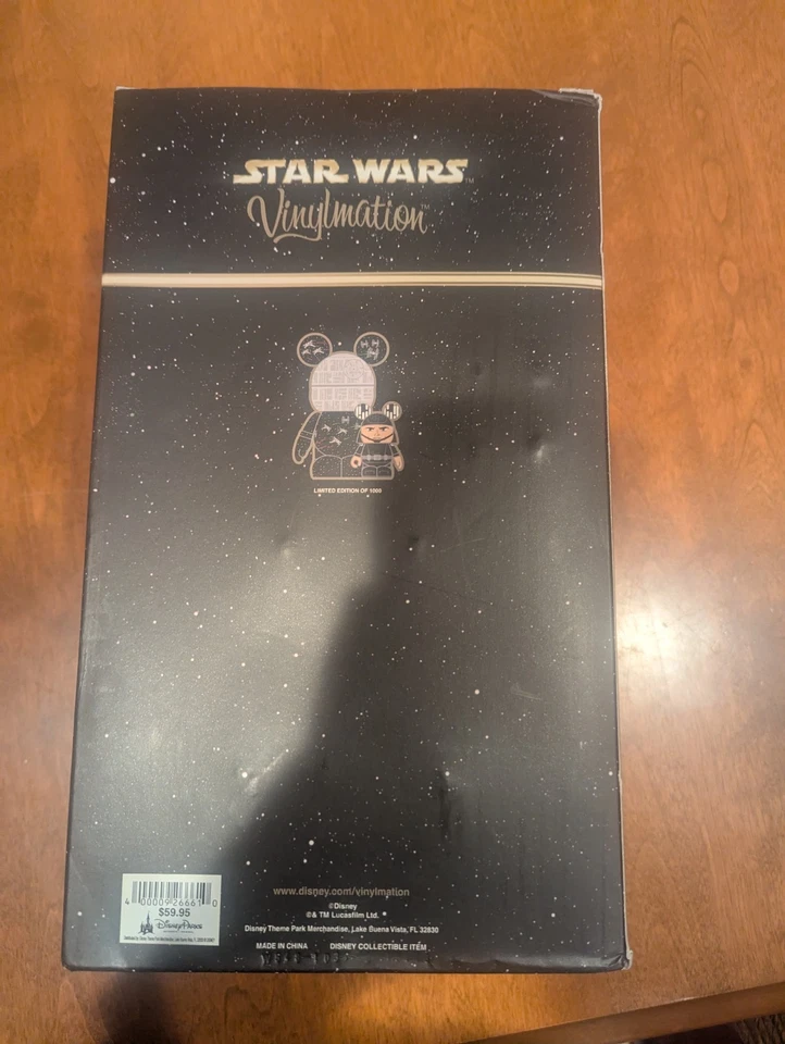 JUEGO COLECCIONABLE DISNEY VINYLMATION 9" STAR WARS FINES DE SEMANA ESTRELLA DE LA MUERTE + 3" TROOPER Foto 3 de 4