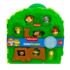  Little People Toddler Toy Forest Friends Carry Case Playset with Animal 