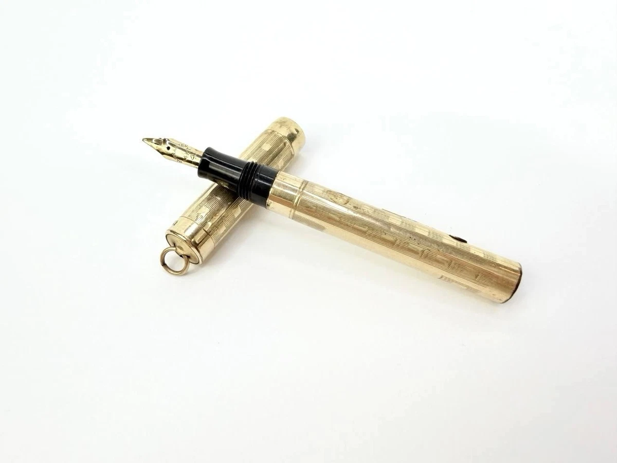 Gold Fountain Pen Pens 14k for sale | eBay