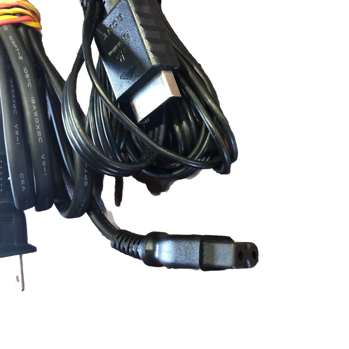 Official OEM Sony PlayStation Genuine AV Cable & Power Cord PSX